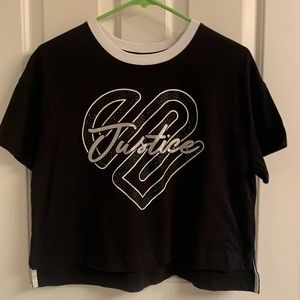 Girls Justice Active Loose Fitting Top